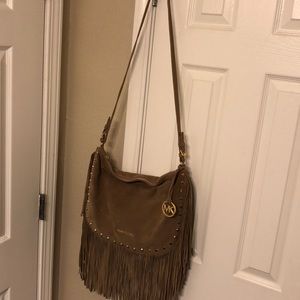 Suede Michael Kors purse